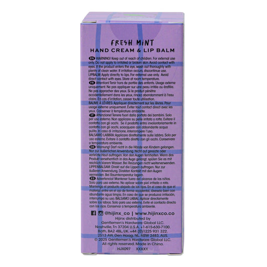 Hijinx Hand Cream & Lip Balm Set - Star Power - Mint