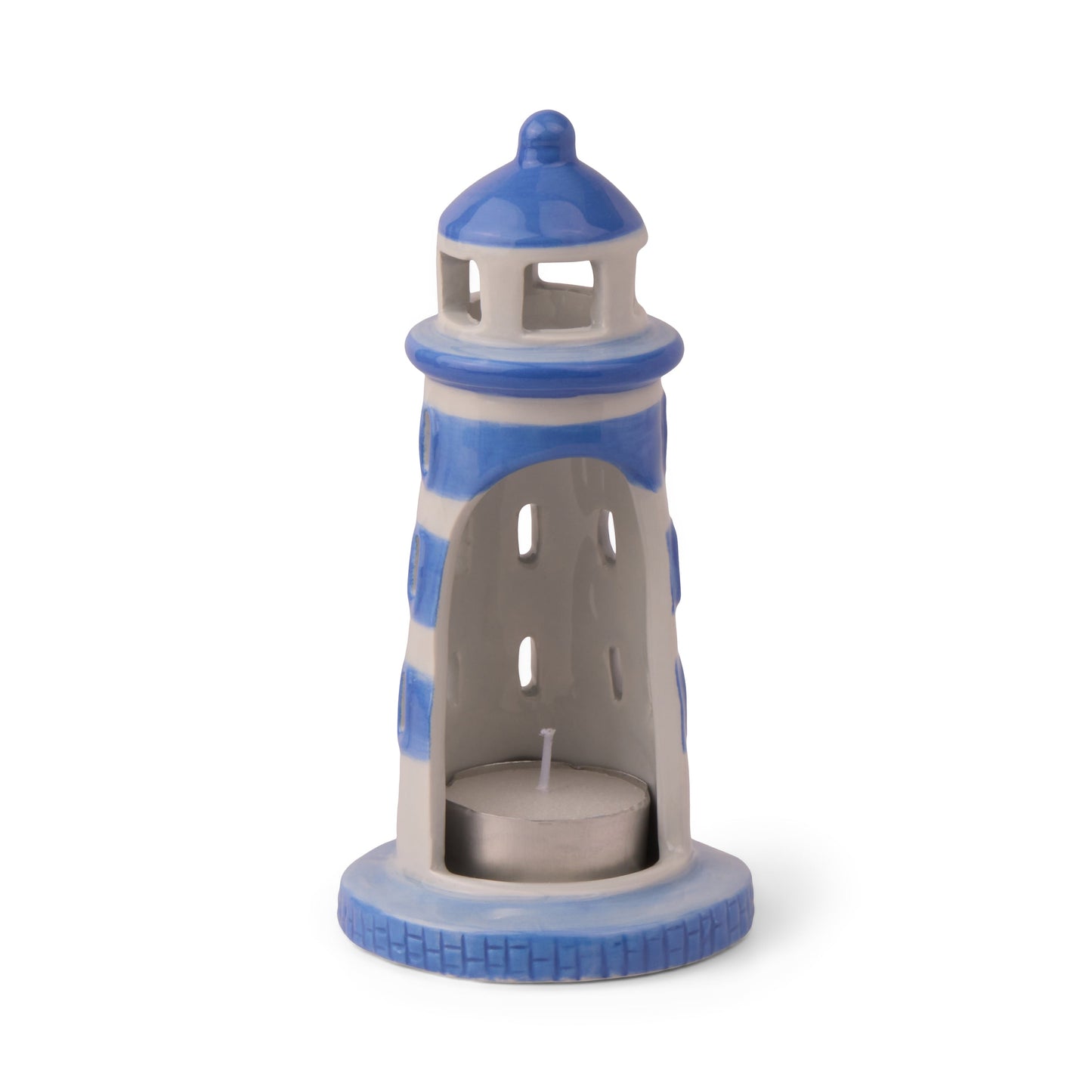 No. 07 Lighthouse Style Incense & Tea Light Holder (1 Tea Light & 20 Incense Cones)