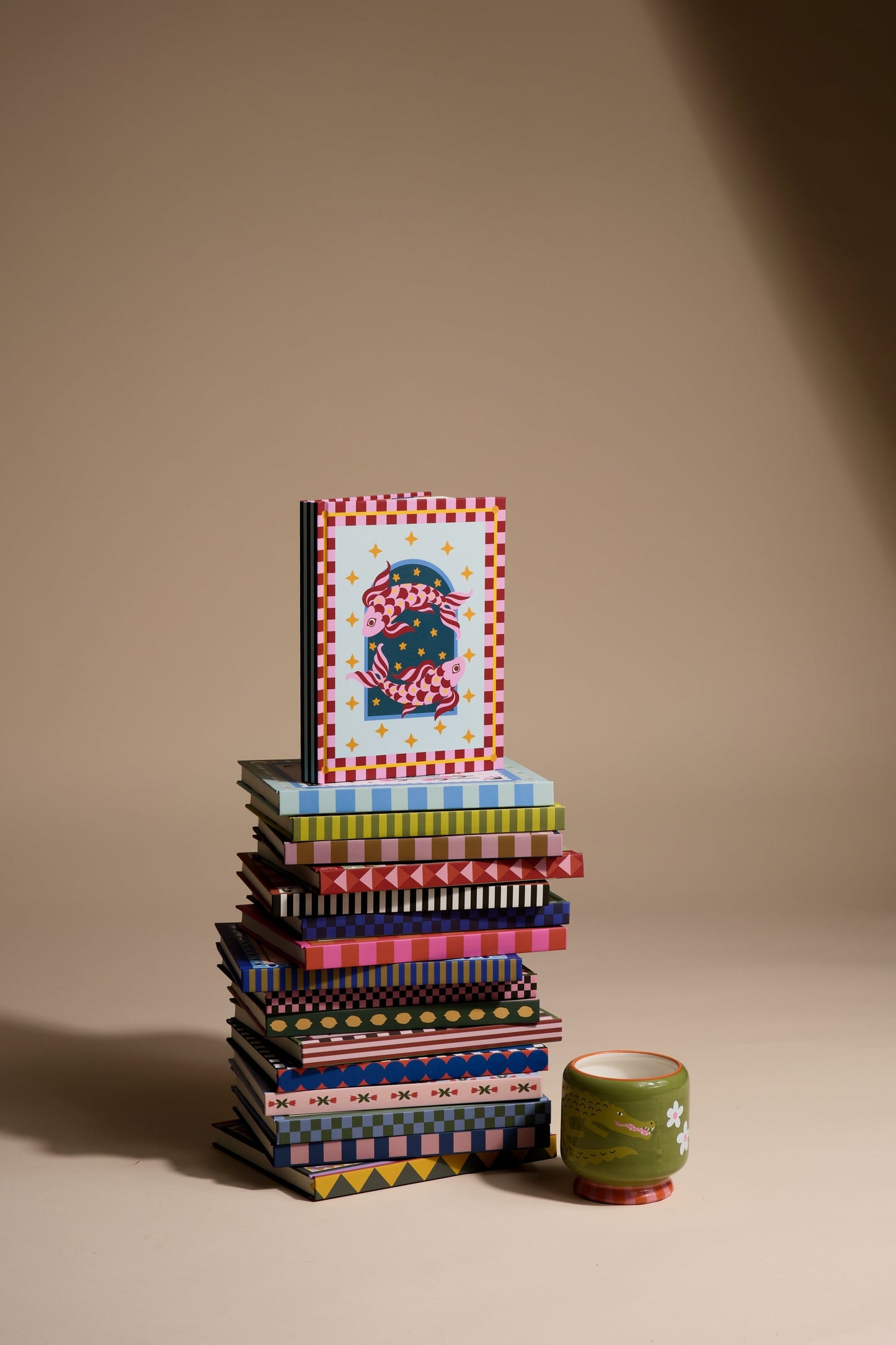Designworks Ink A Dopo Journal - Blue Cheetahs