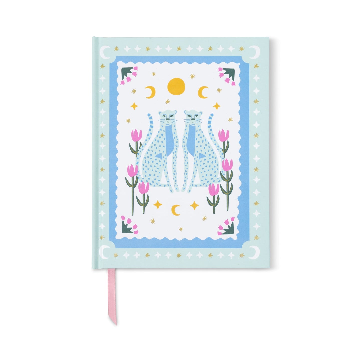 Designworks Ink A Dopo Journal - Blue Cheetahs