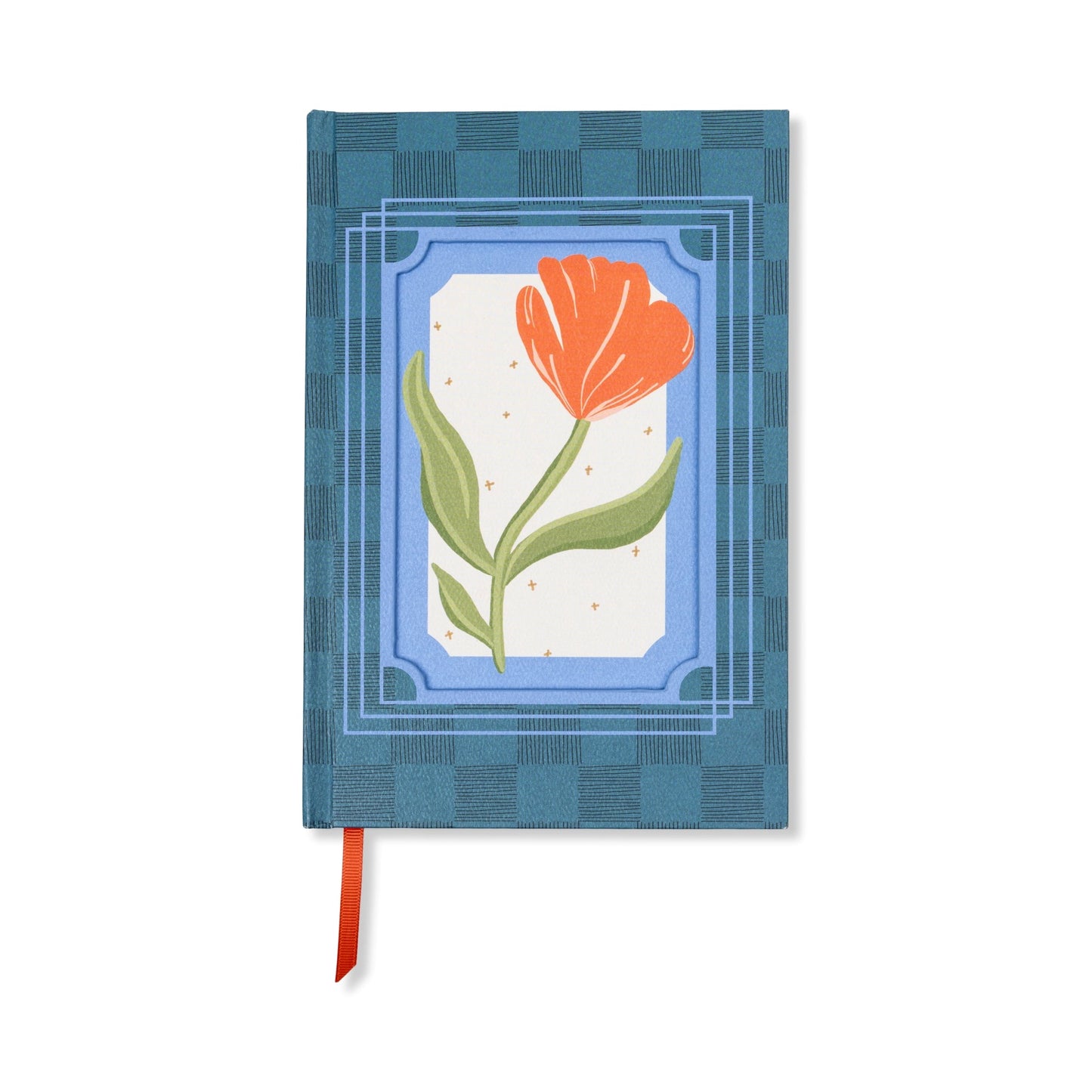 Designworks Ink Framed Floral Journal - Poppy