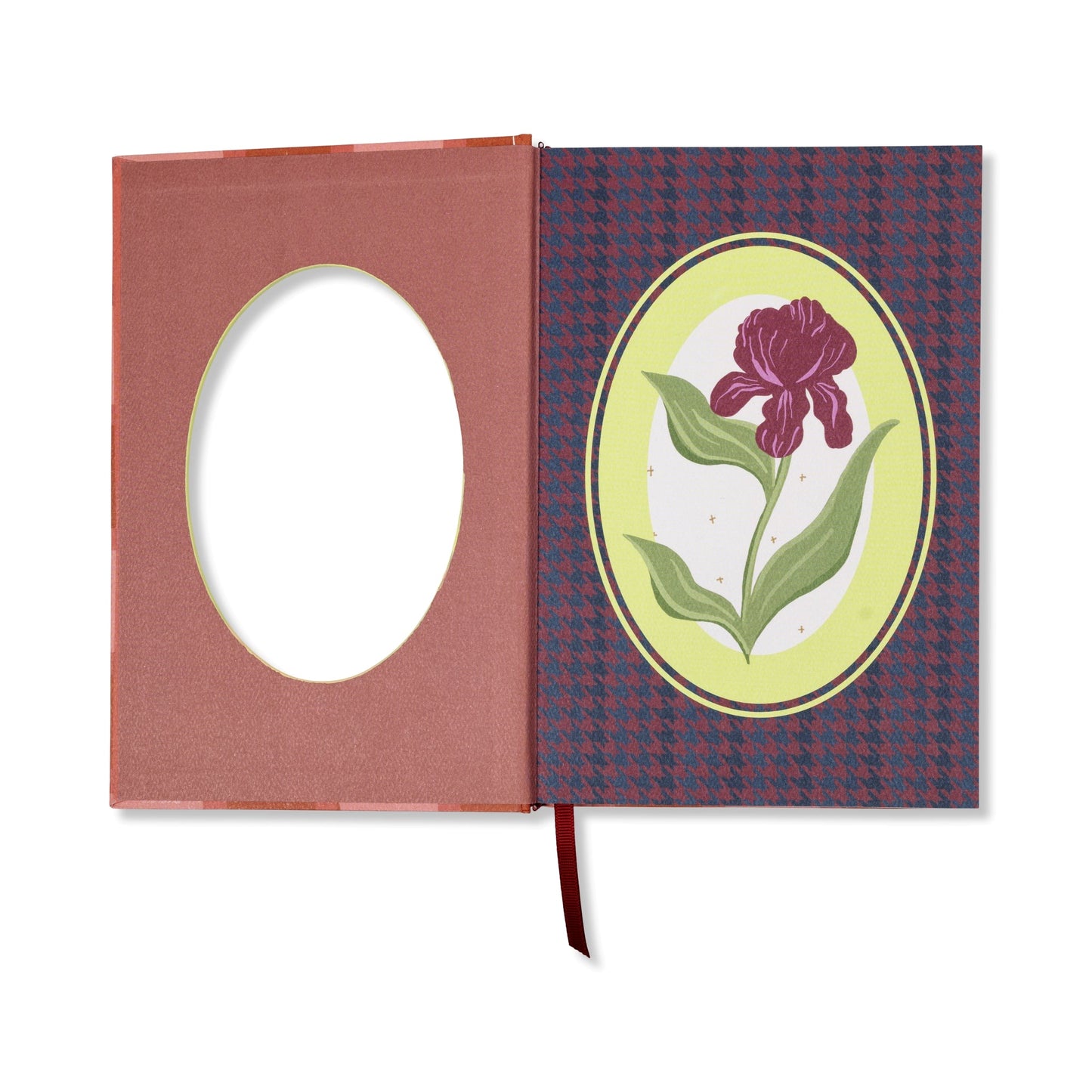 Designworks Ink Framed Floral Journal - Iris