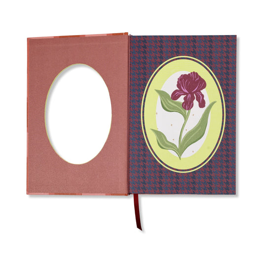 Designworks Ink Framed Floral Journal - Iris