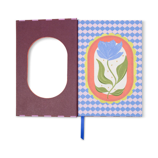 Designworks Ink Framed Floral Journal - Magnolia
