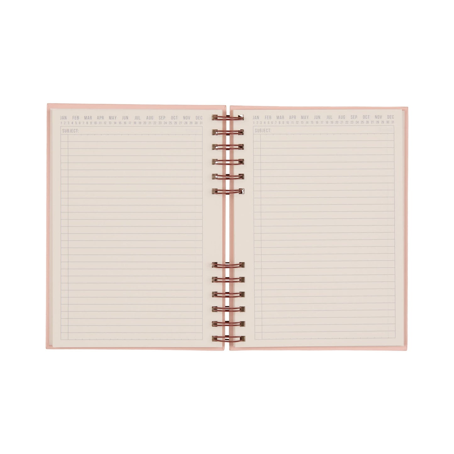 Standard Issue Planner Notebook No. 12 - Rosewood + Blush