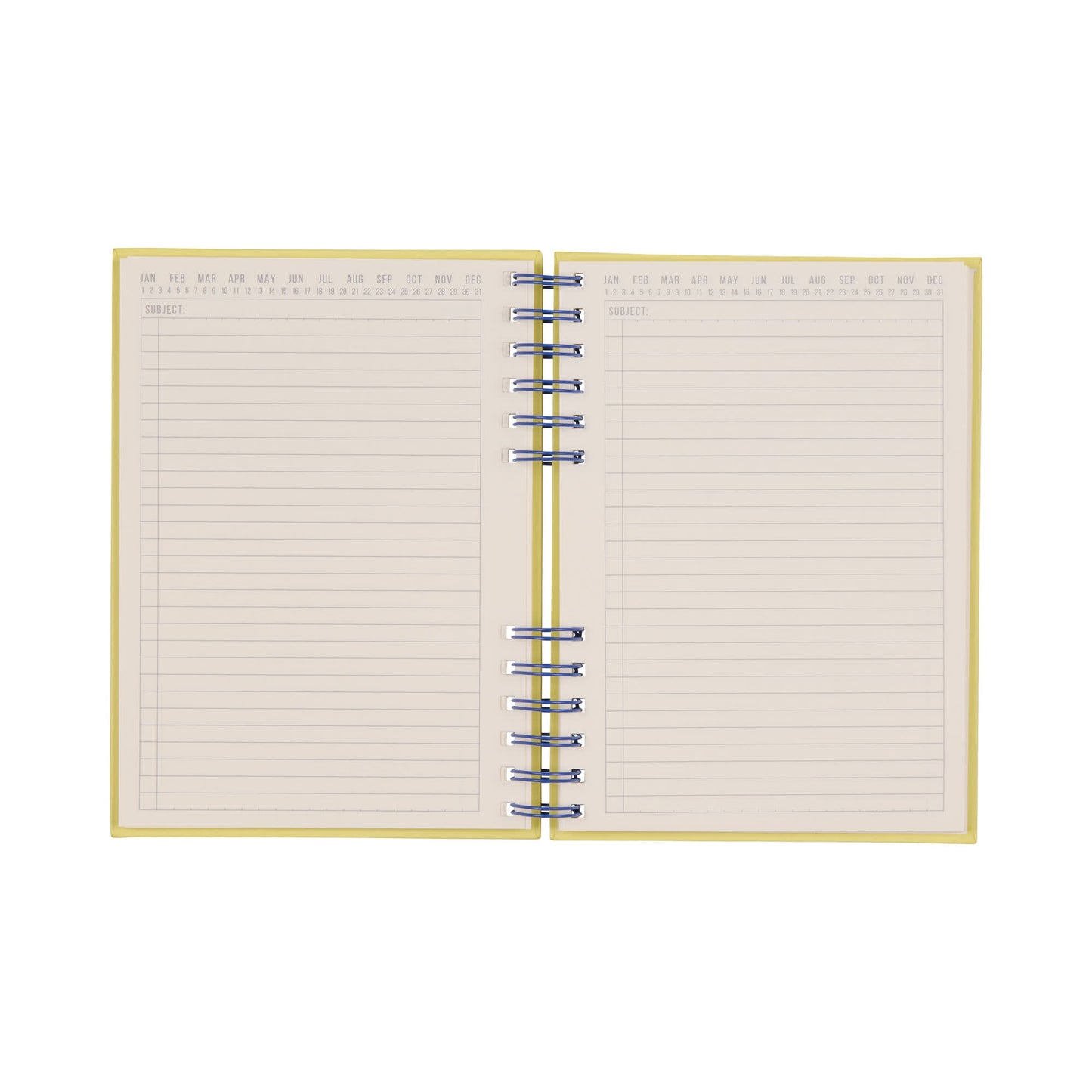 Standard Issue Planner Notebook No. 12 - Cobalt + Citron