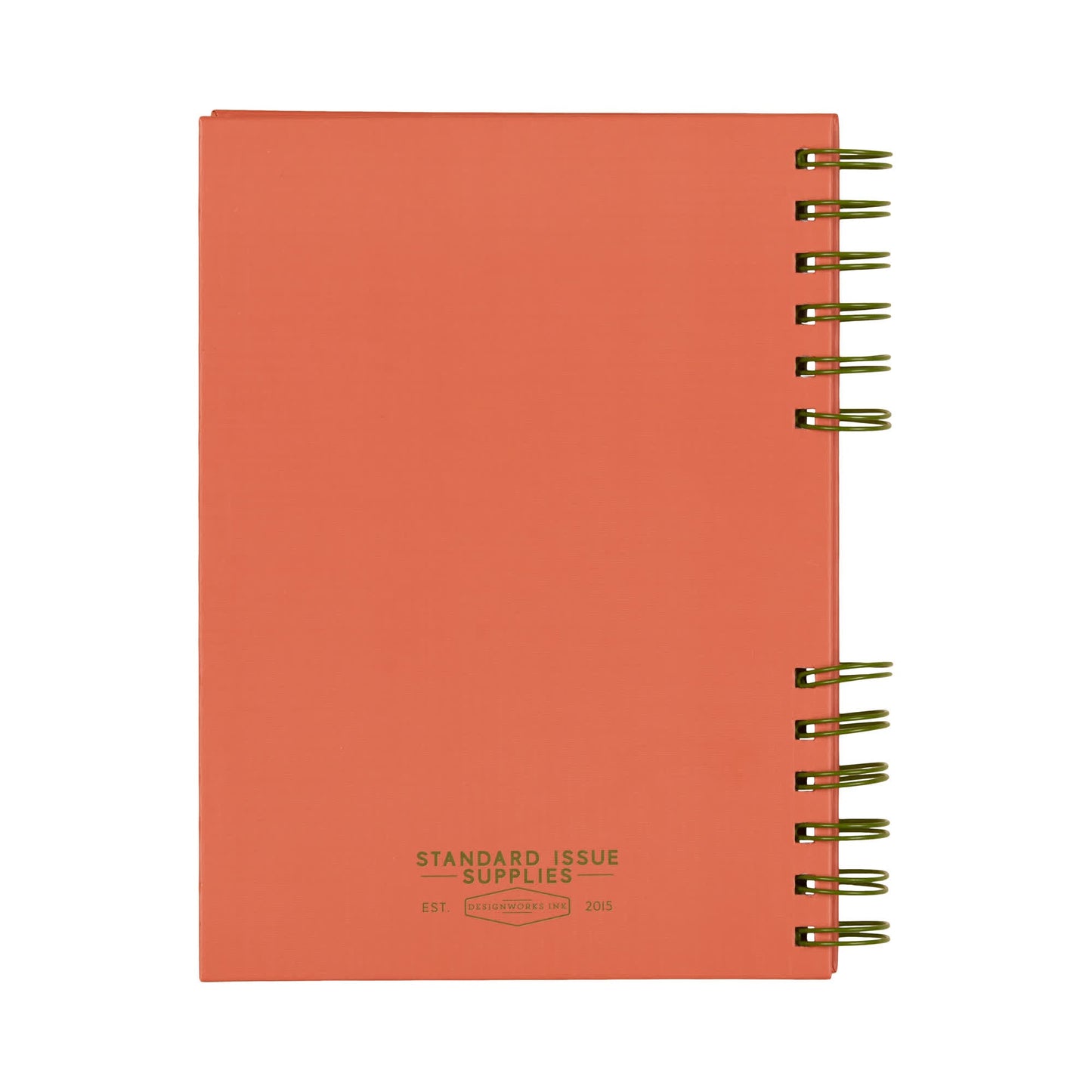 Standard Issue Planner Notebook No. 12 - Army Green + Chili