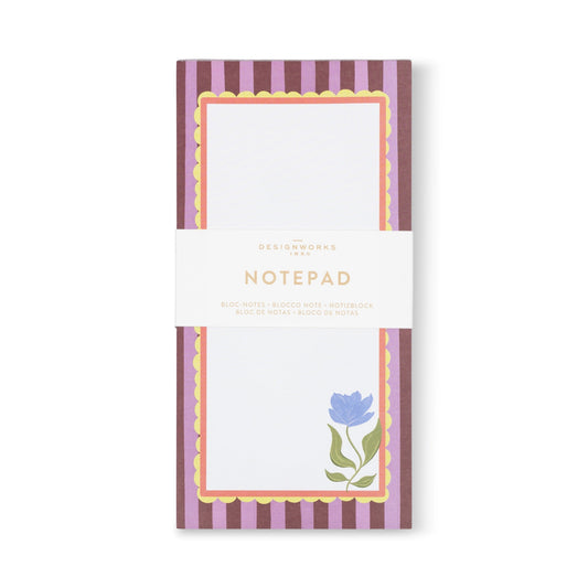 Designworks Ink Framed Floral List Pad - Magnolia