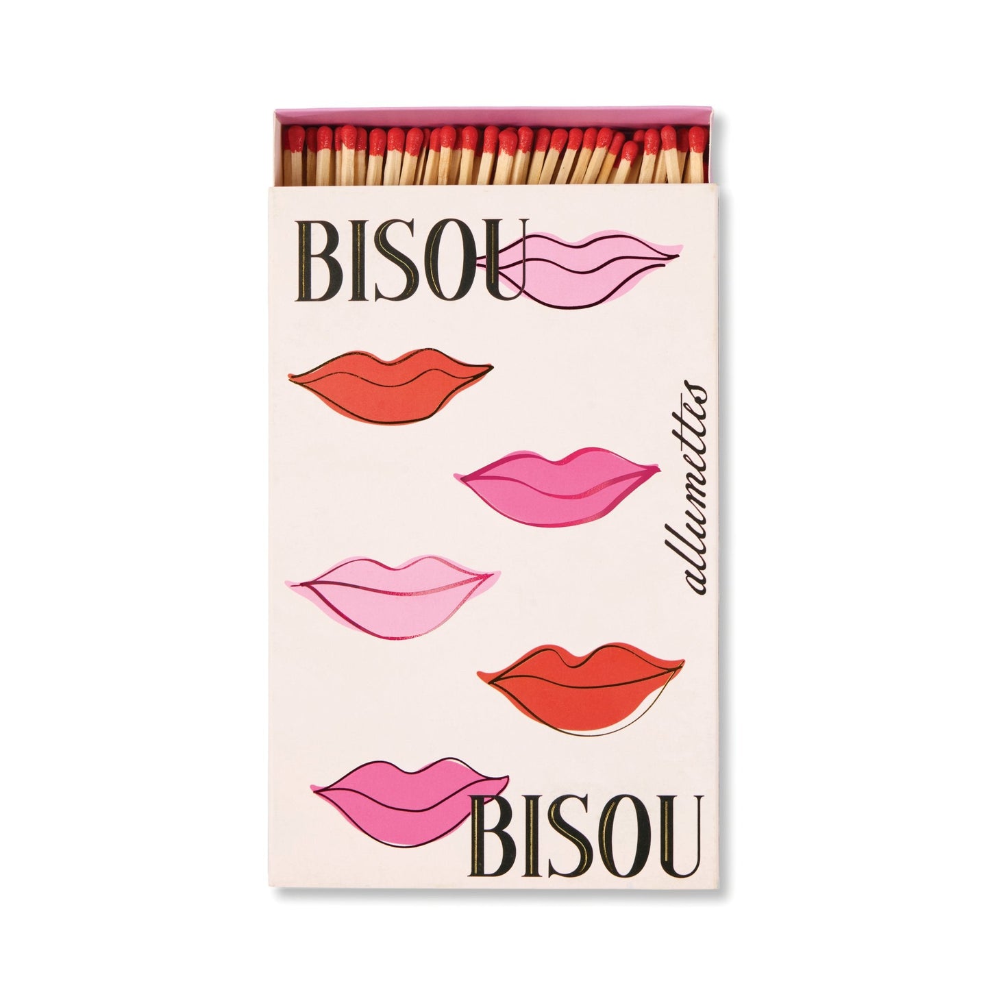 Paddywax Large Rectangle Boxed Matches (120 pcs) - Bisou Bisou