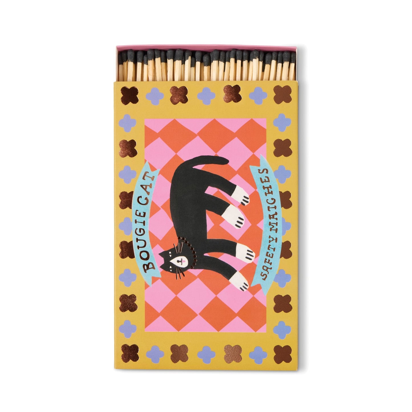 Paddywax Large Rectangle Boxed Matches (120 pcs) - Bougie Cat