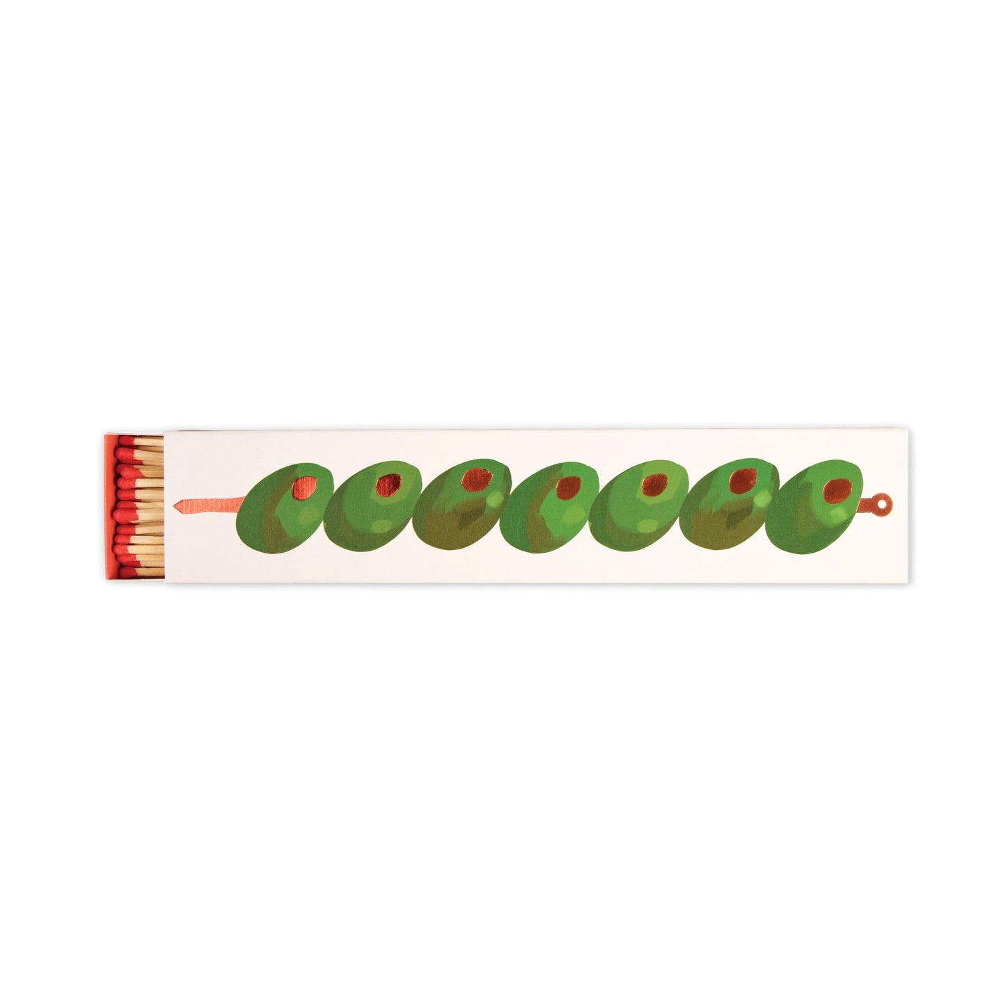 Paddywax Slender Boxed Matches (45 pcs) - Olives