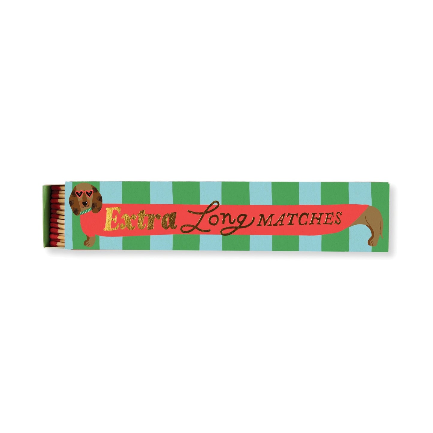 Paddywax Slender Boxed Matches (45 pcs) - Dachshund