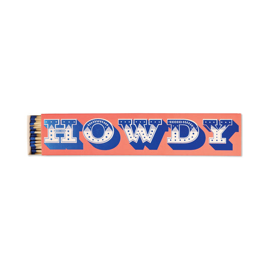 Paddywax Slender Boxed Matches (45 pcs) - Howdy