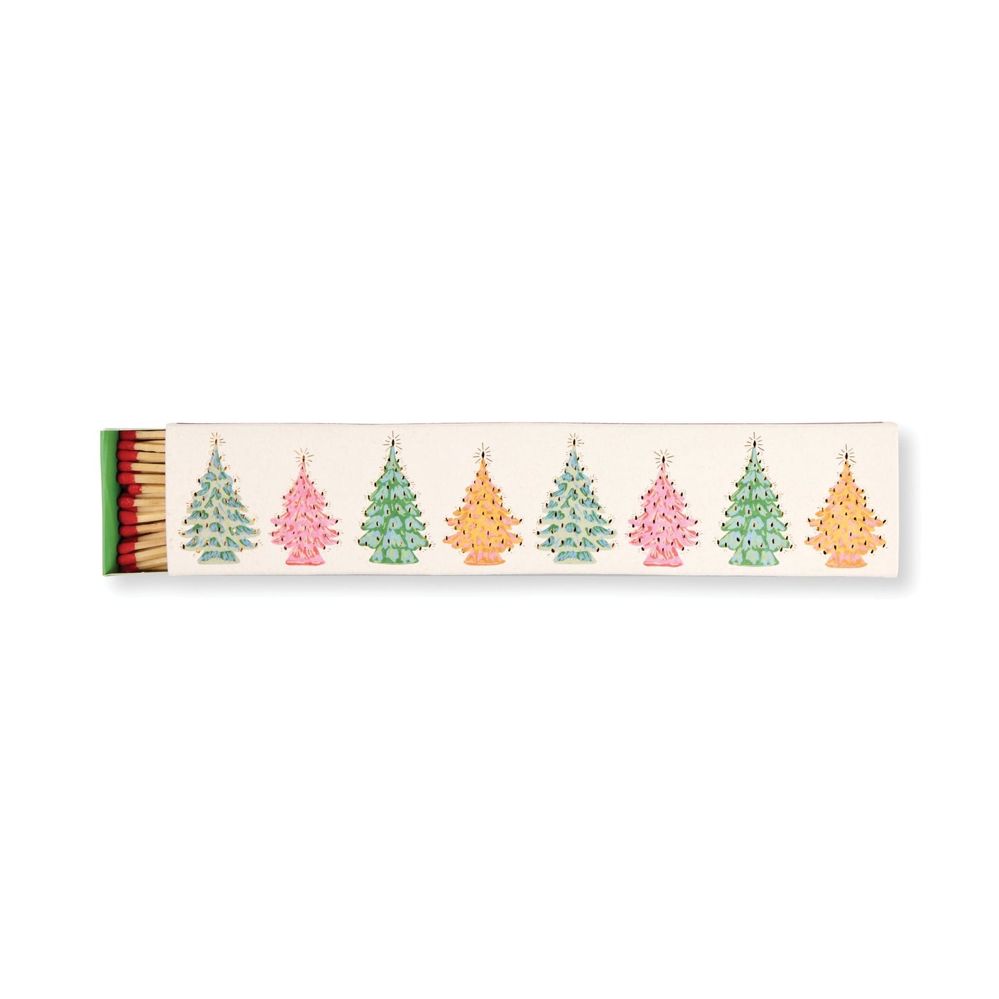 Paddywax Slender Boxed Matches (45 pcs) - Christmas Trees