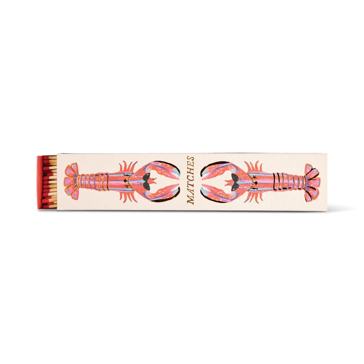 Paddywax Slender Boxed Matches (45 pcs) - Lobsters