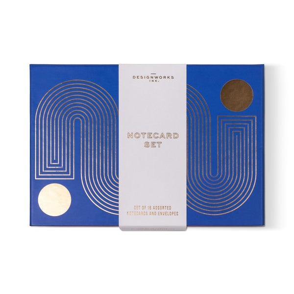 Radiant Notecards - Set of 16 Assorted – Designworks Collective UK