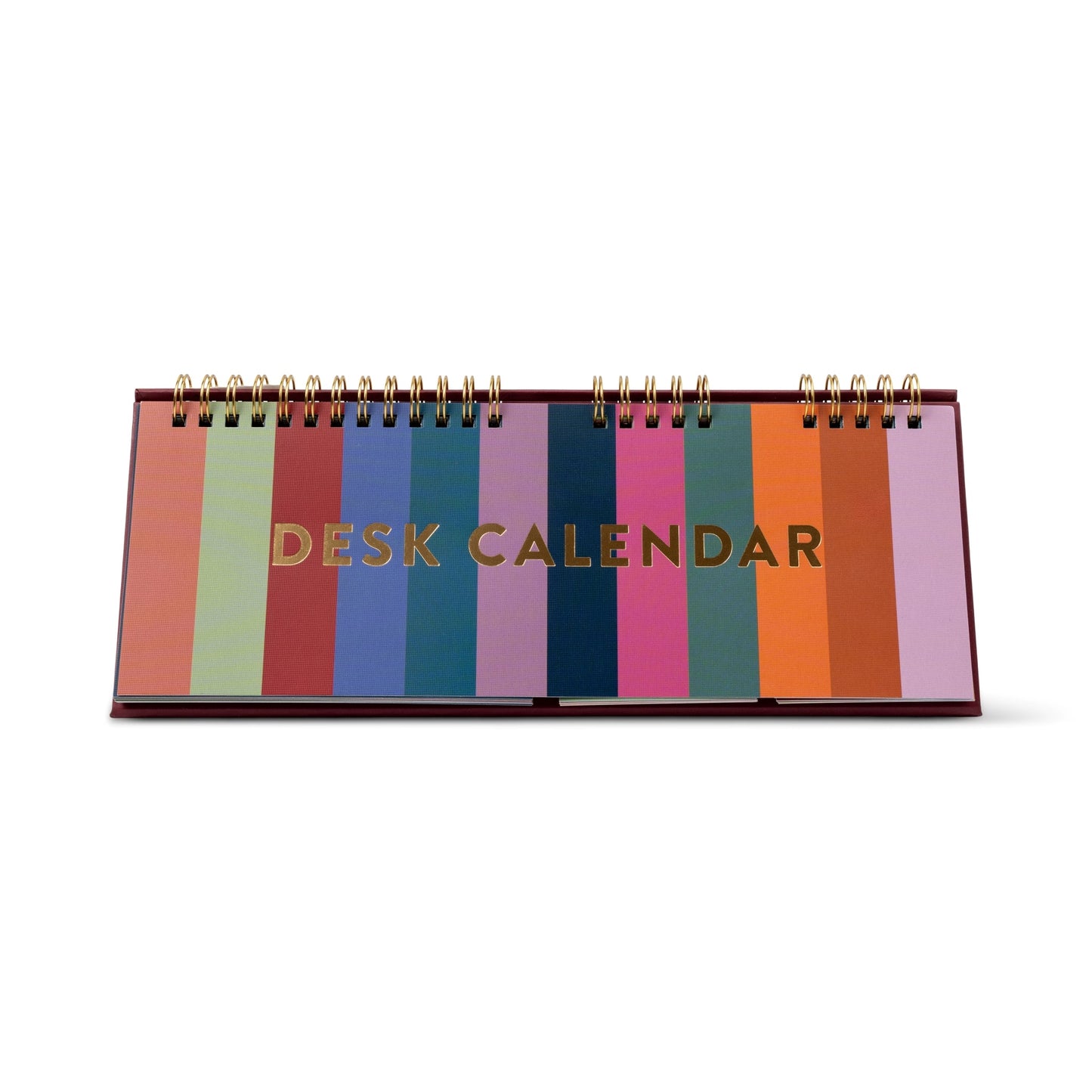 Designworks Ink Perpetual Desk Calendar - Colourblock