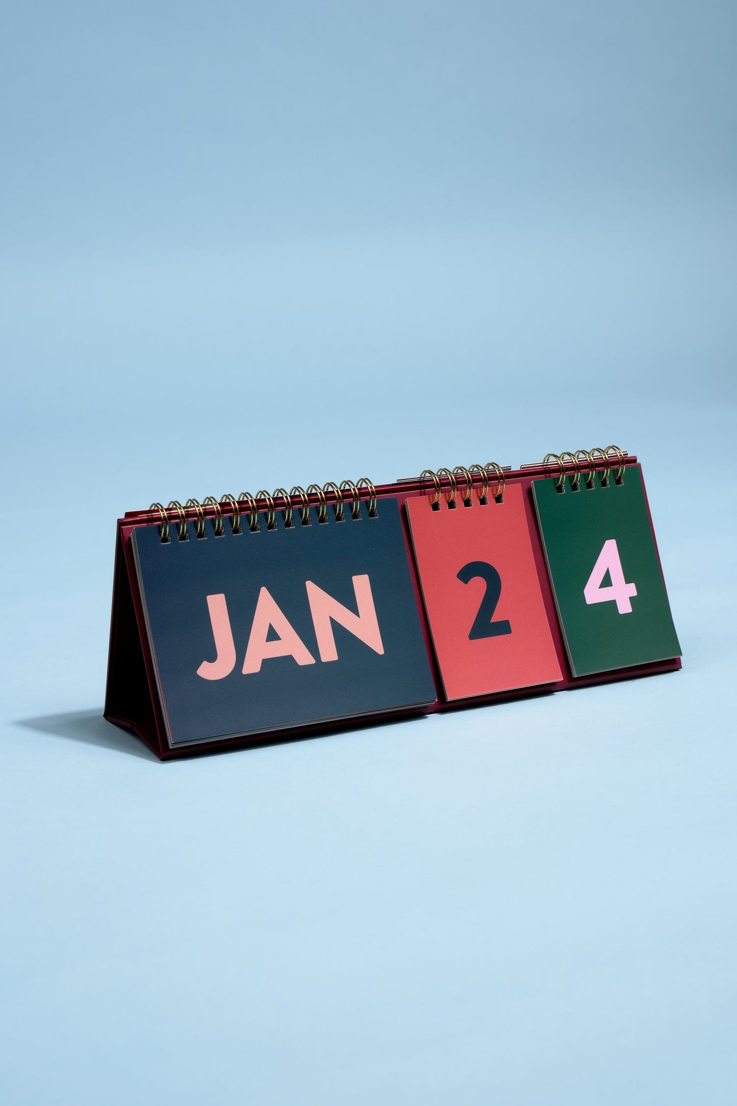 Designworks Ink Perpetual Desk Calendar - Colourblock