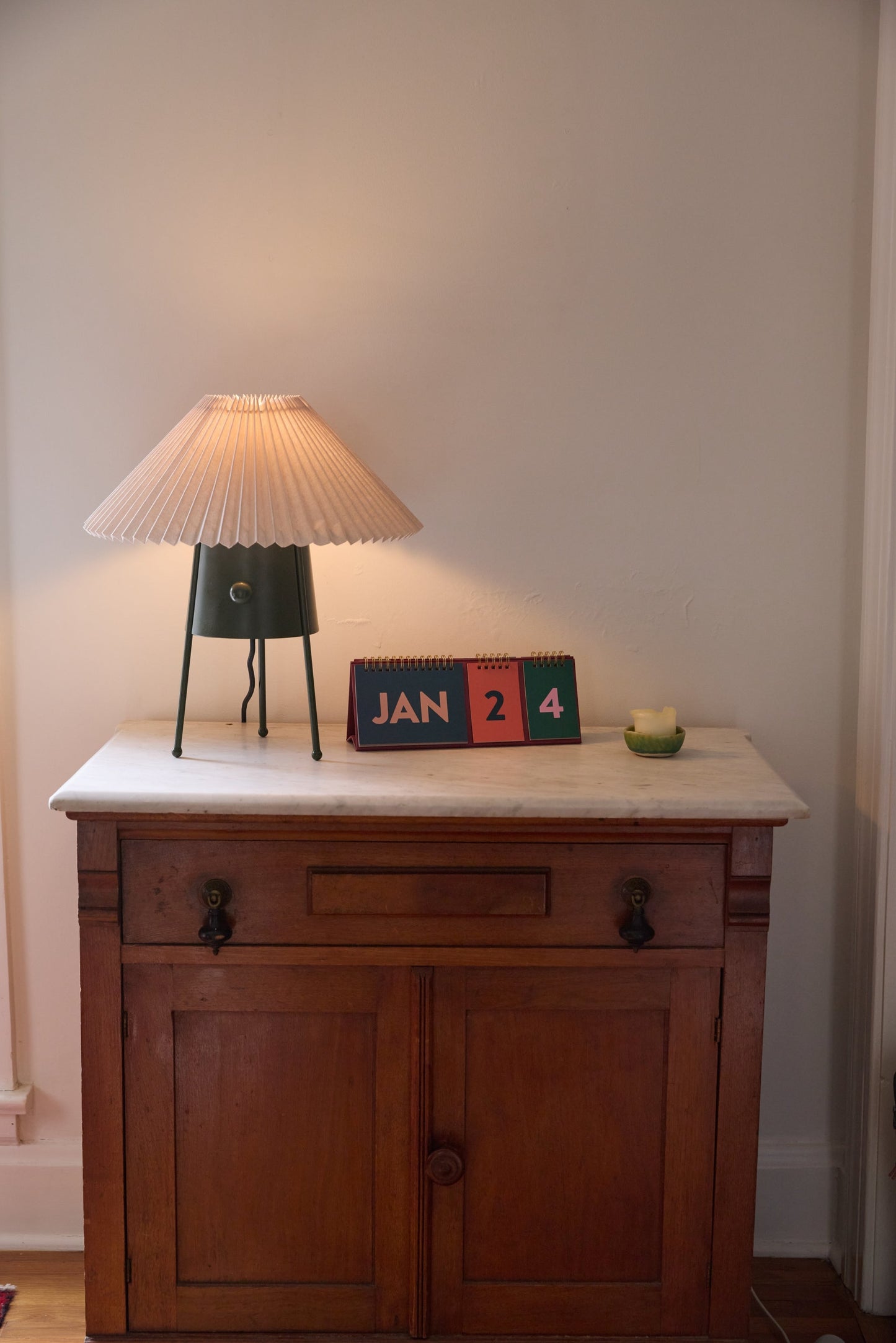 Designworks Ink Perpetual Desk Calendar - Colourblock