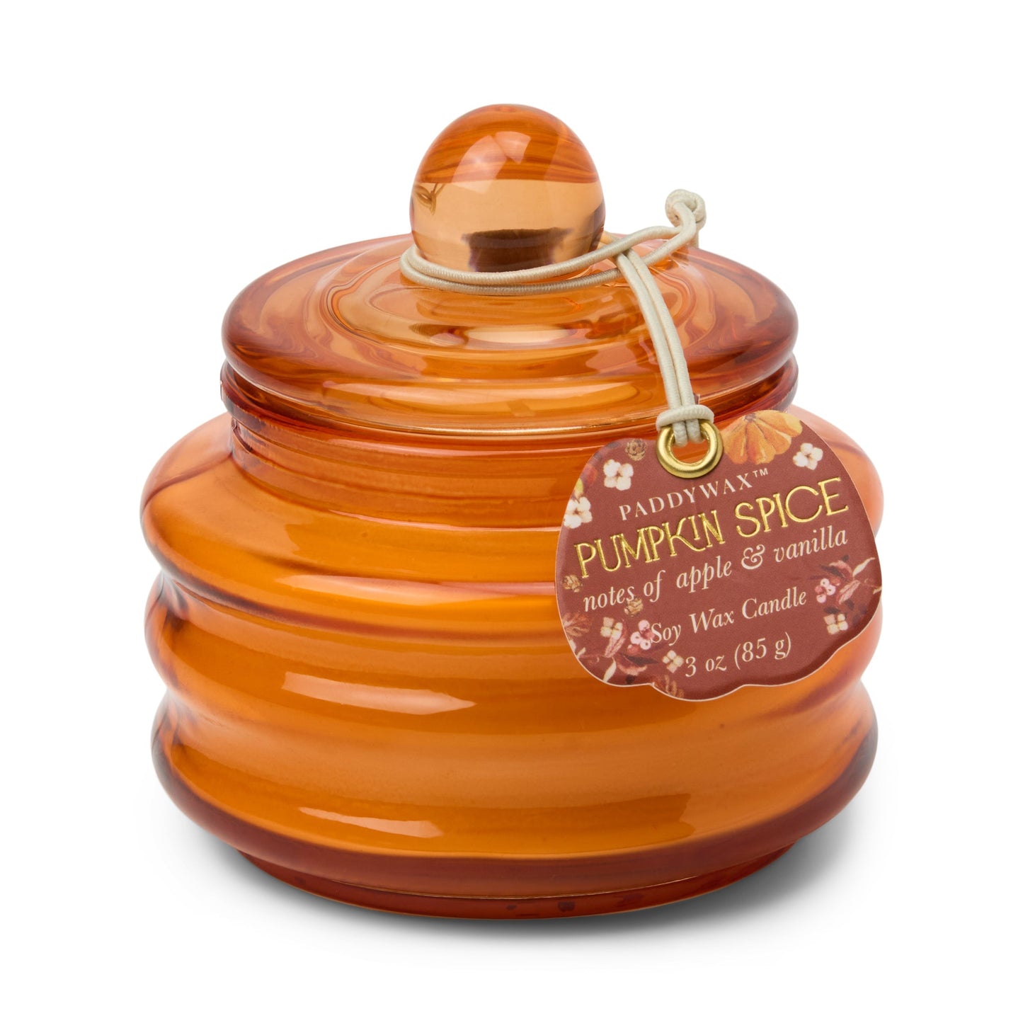 Beam 3 oz./85g Glass Candle - Orange - Pumpkin Spice