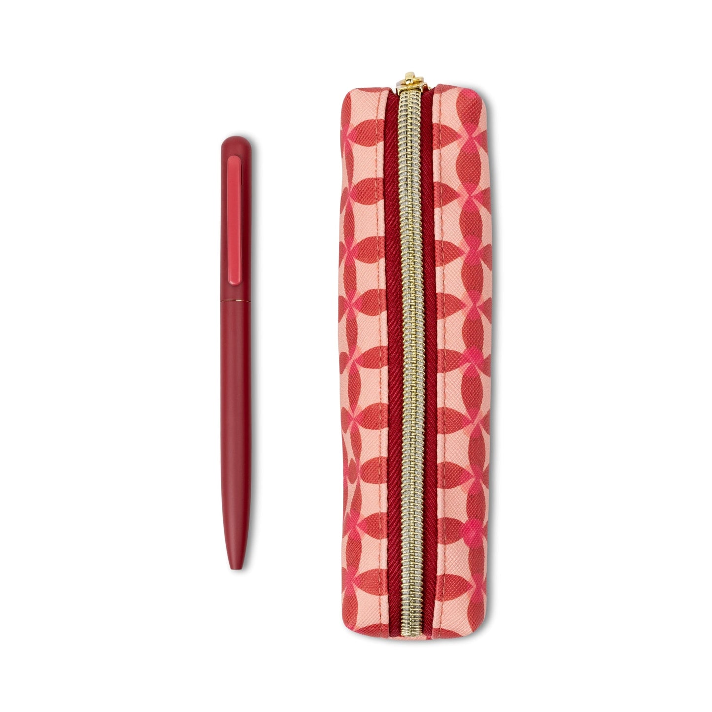 Designworks Ink Pen & Pouch Set - Pinwheel Pink
