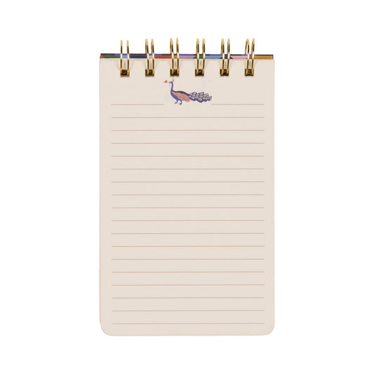 A Dopo Peacock Twin Wire Notepad