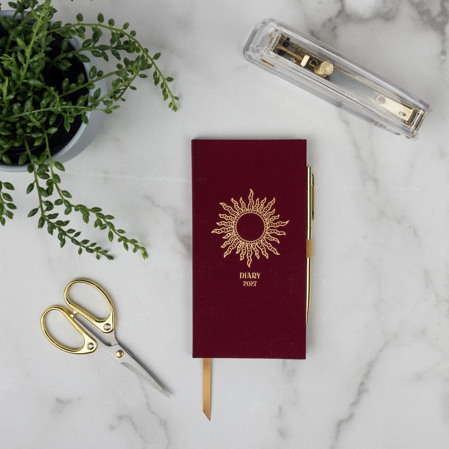 Designworks Ink Celestial Sun 2027 Weekly Diary