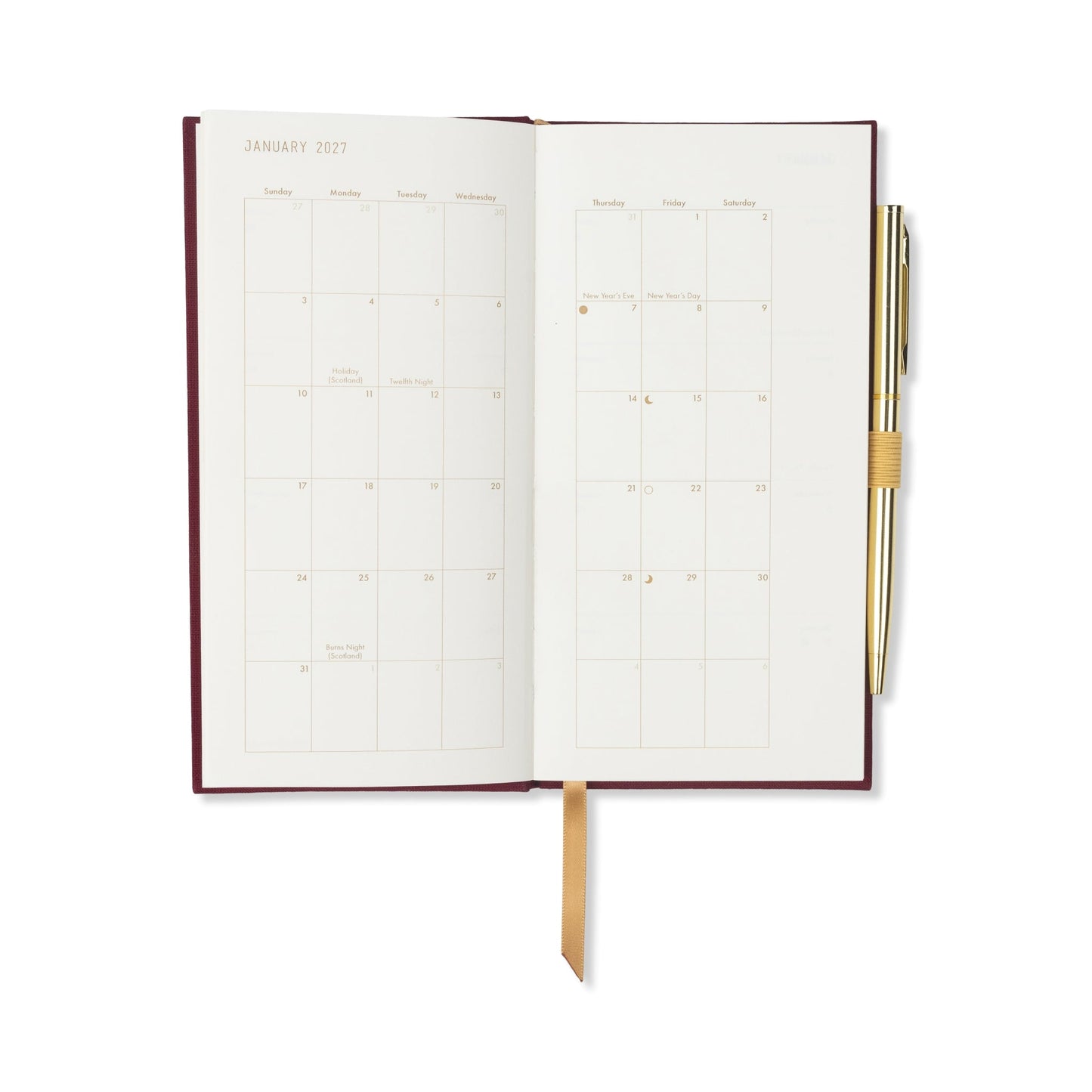 Designworks Ink Celestial Sun 2027 Weekly Diary