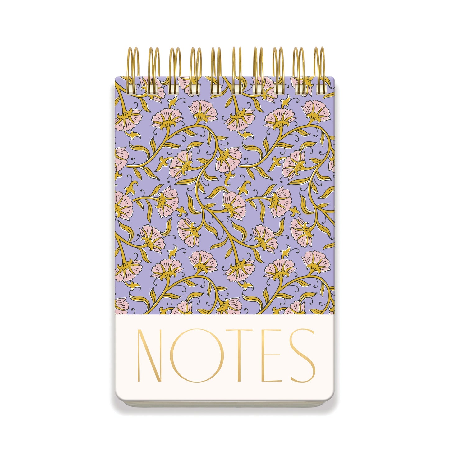 Large Chunky Notepad - Purple Vintage Floral