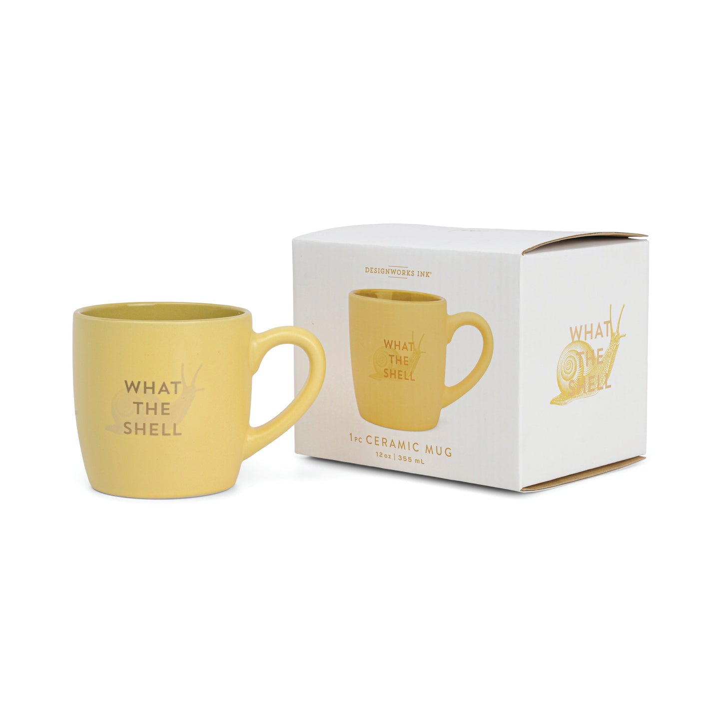 Vintage Sass - What The Shell - Boxed Mug