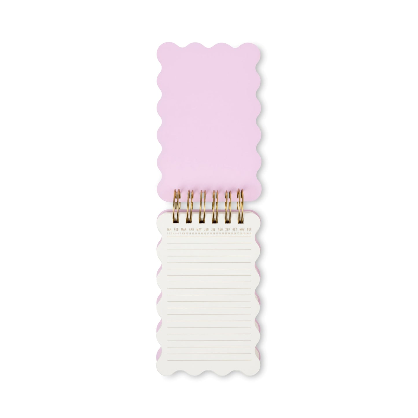 Designworks Ink Marble Wavy Notepad - Cherry Peach