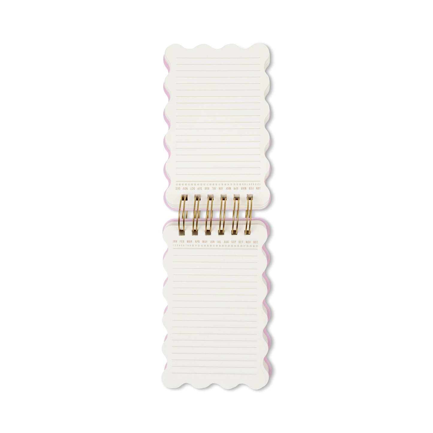 Designworks Ink Marble Wavy Notepad - Cherry Peach