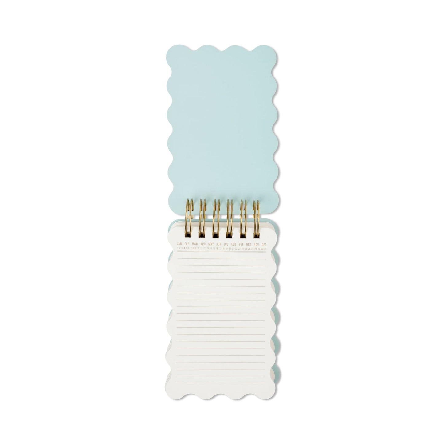 Designworks Ink Marble Wavy Notepad - Teal