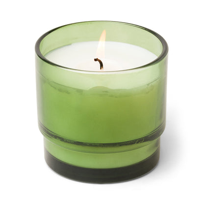 AL FRESCO 7 OZ. GREEN JUICE GLASS CANDLE MISTED LIME