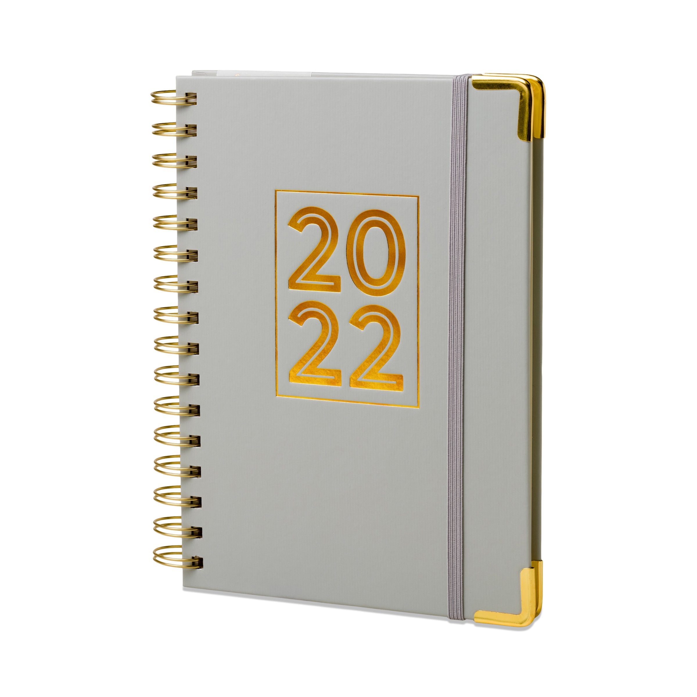 Twin Wire Colour Block Grey 2022 Planner – Designworks Collective UK