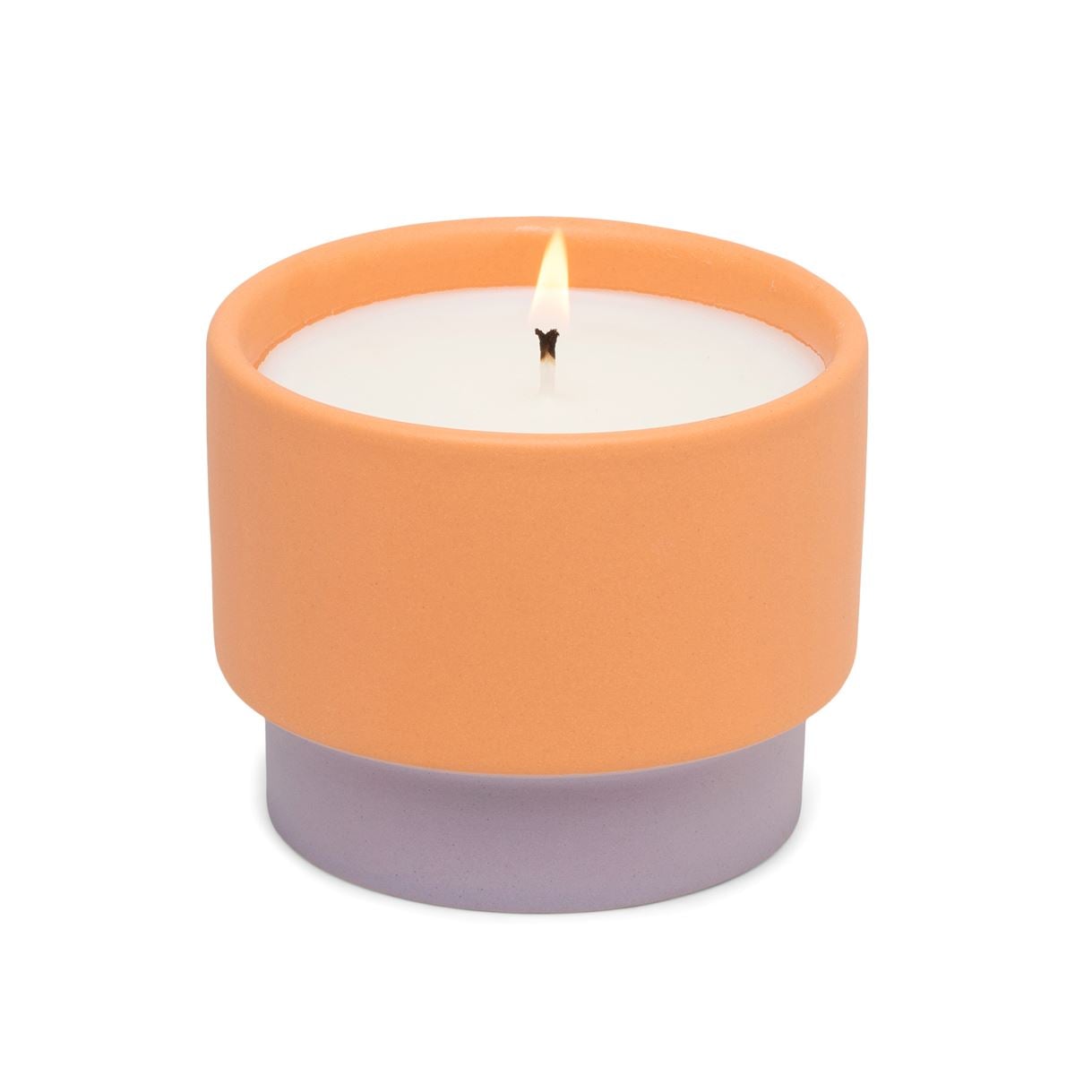 Colour Block 6oz Orange Ceramic Violet & Vanilla