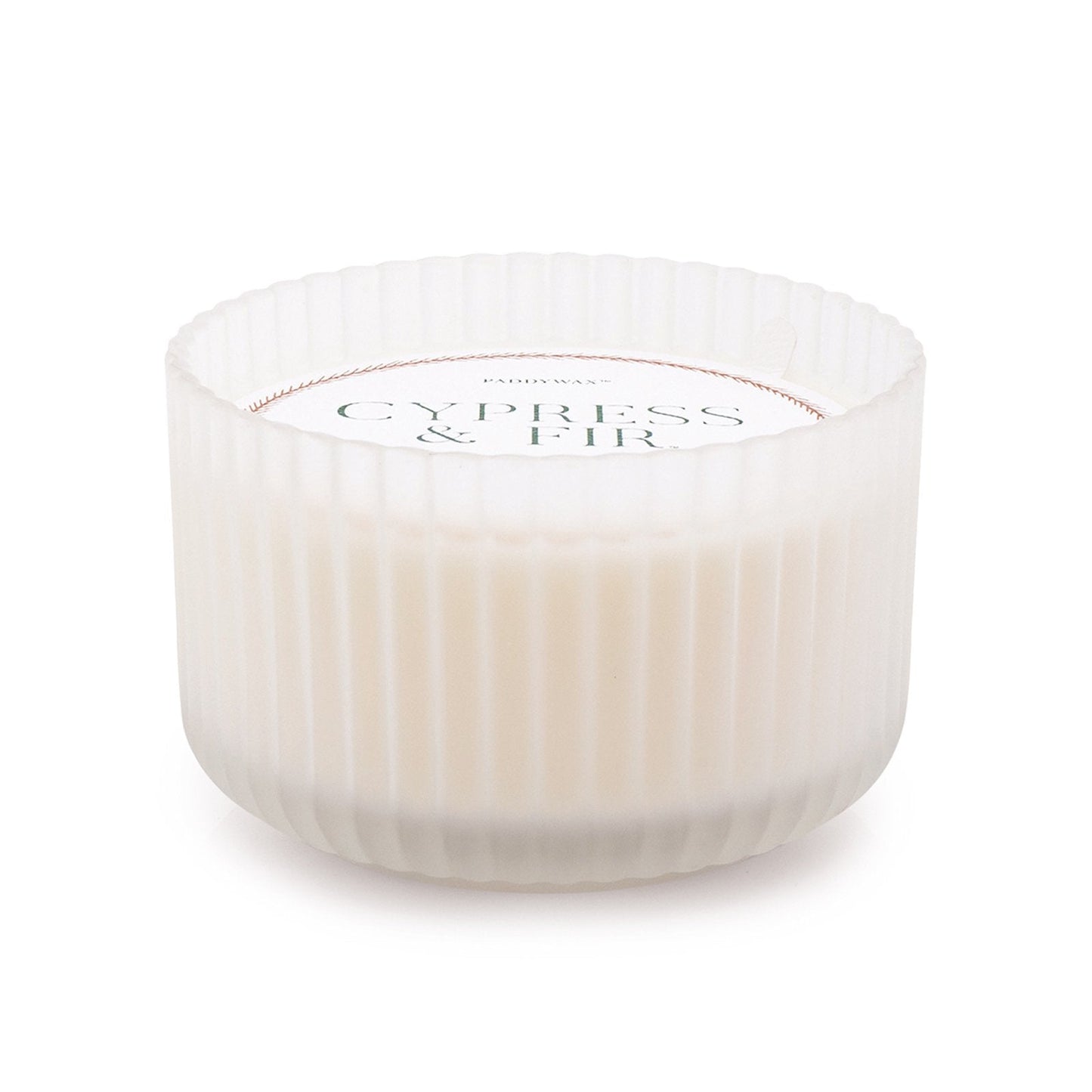 Cypress & Fir - Large 3 Wick White Frosted Glass (425g)
