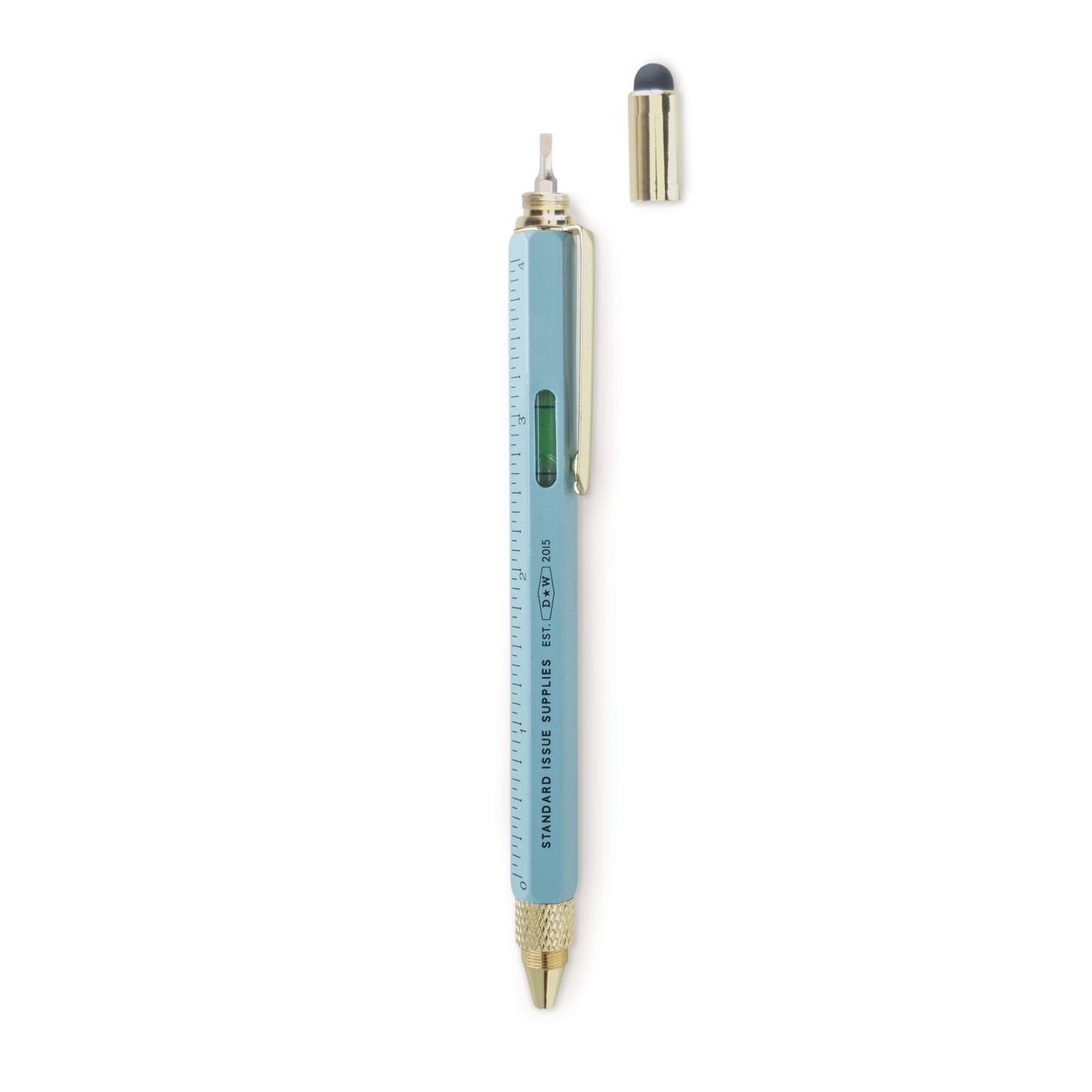 Blue 6-in-1 Multi-Tool Pen