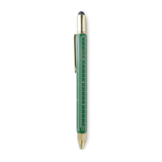 Green 6-in-1 Multi-Tool Pen