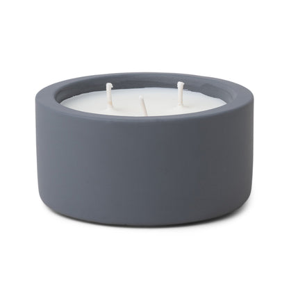 Concrete Candle Leather & Vanilla 7oz