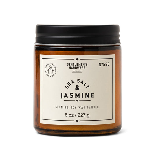 Jar Candle Sea Salt & Jasmine 8oz