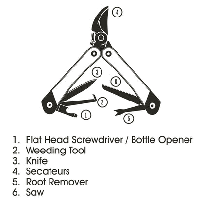 6-in-1 Garden Multi-Tool