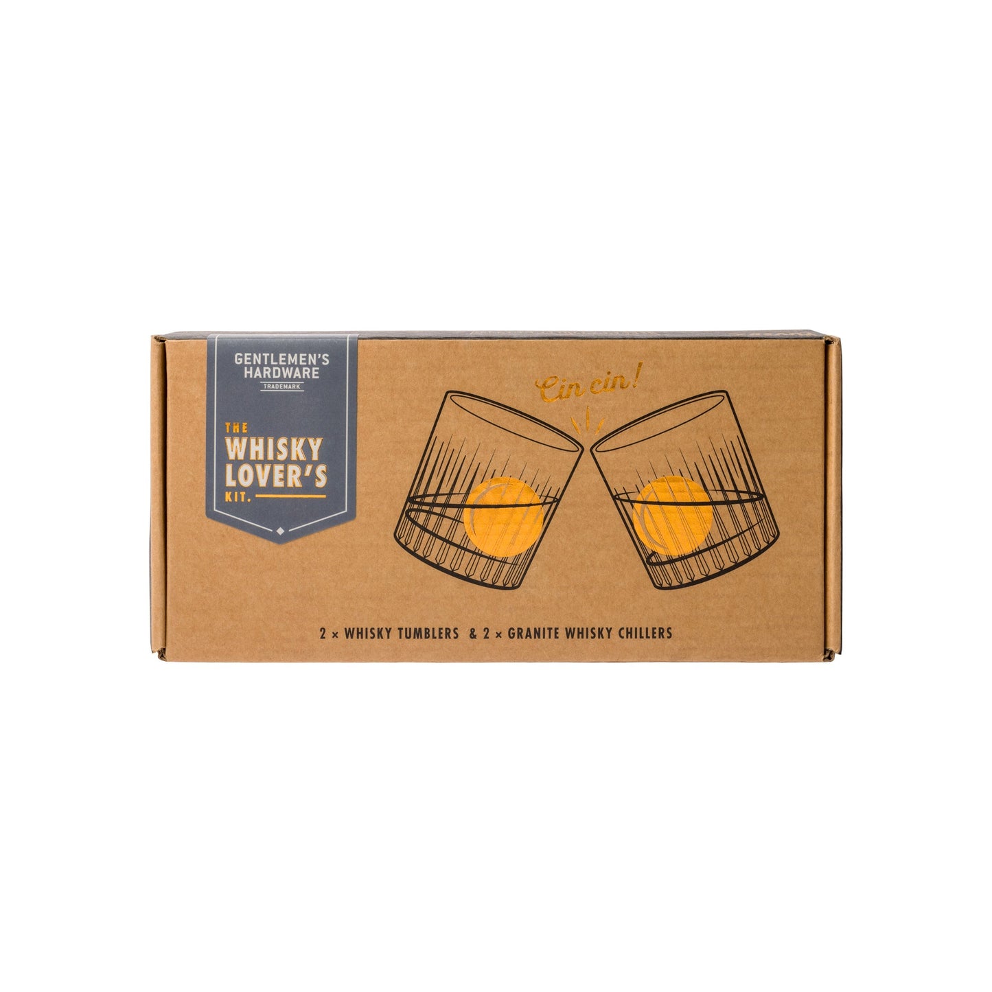 Cocktail Tumbler & Whisky Stones Set