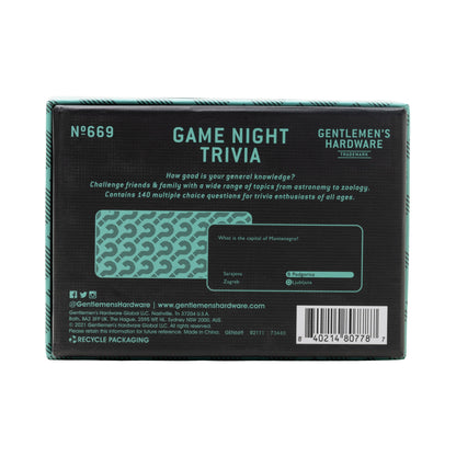 Game Night Trivia