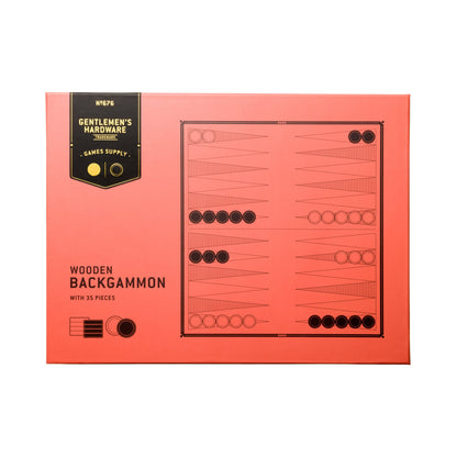 Wooden Backgammon