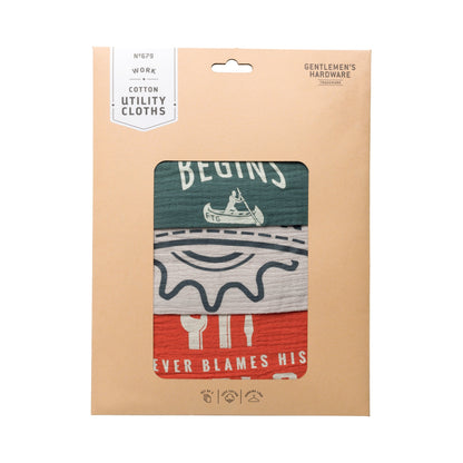 Utility Cloths (pack of 3)