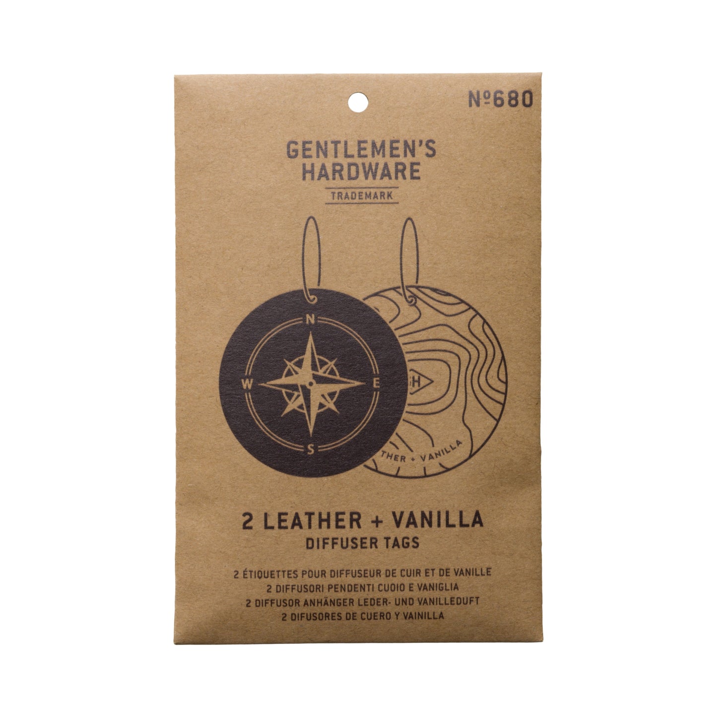 Air Freshener – Compass (Leather & Vanilla)