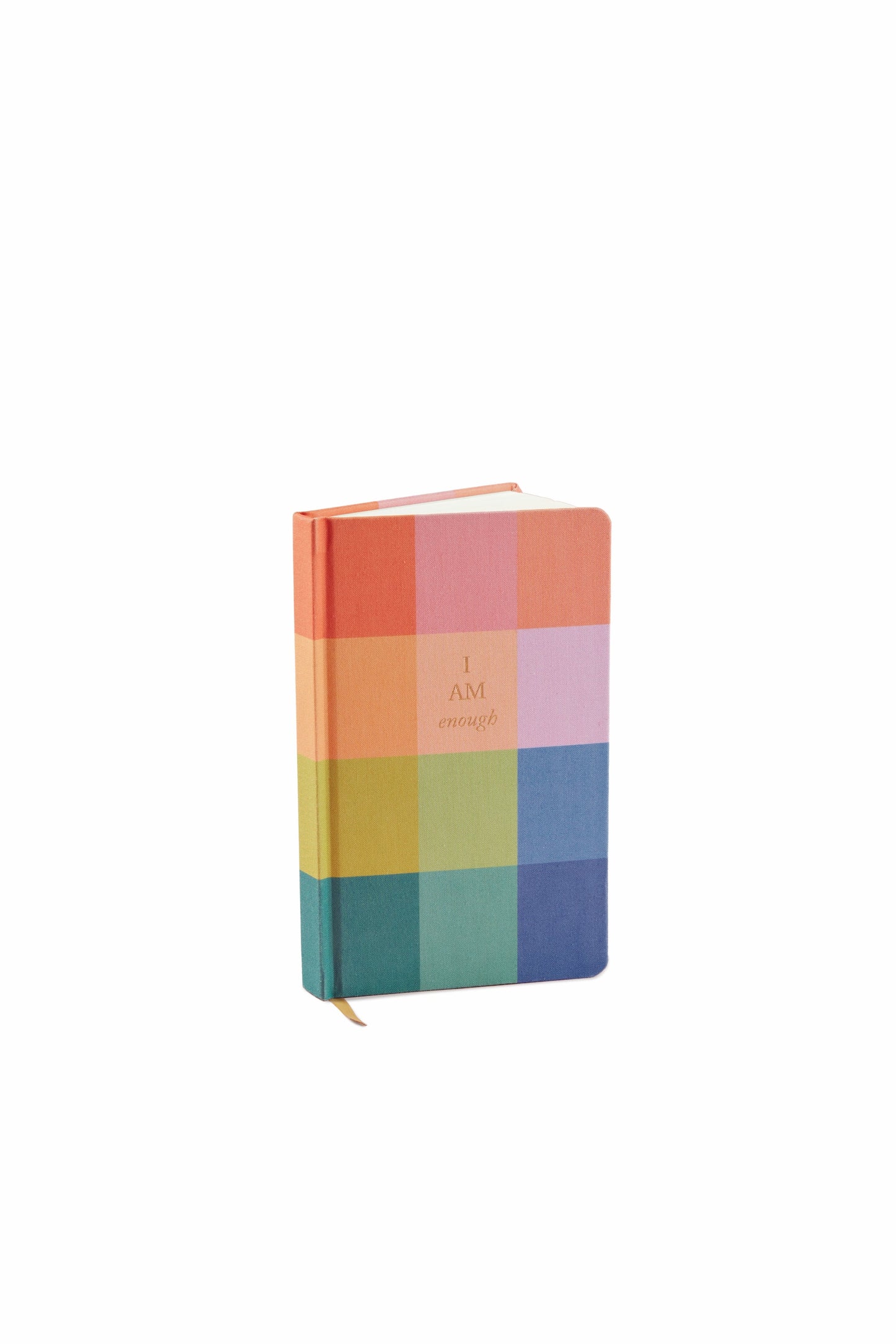 Bookcloth Journal Rainbow Check