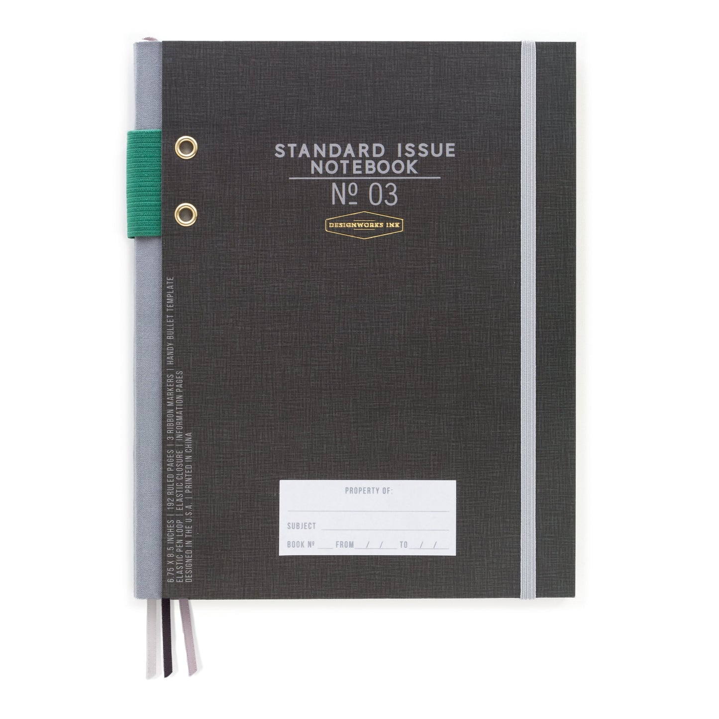 Standard Issue Notebook - Black