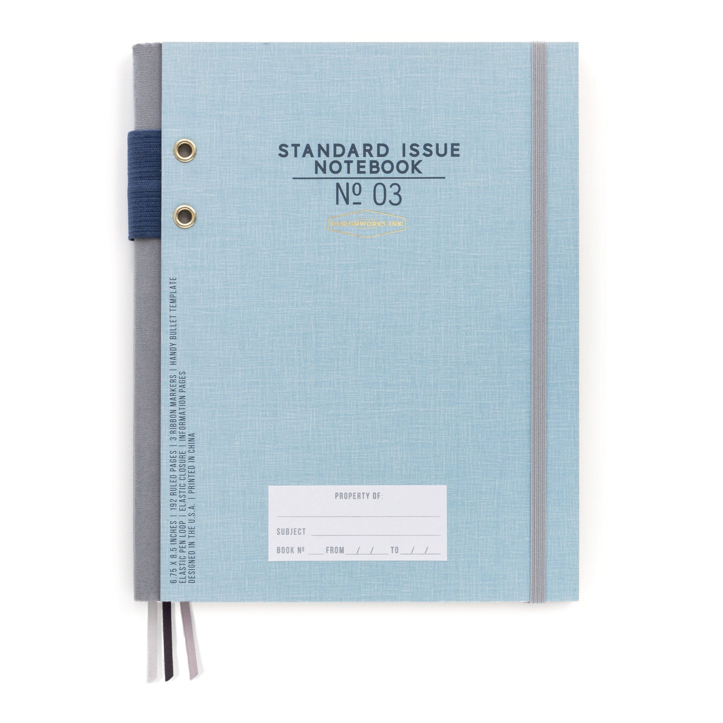 Standard Issue Notebook - Blue